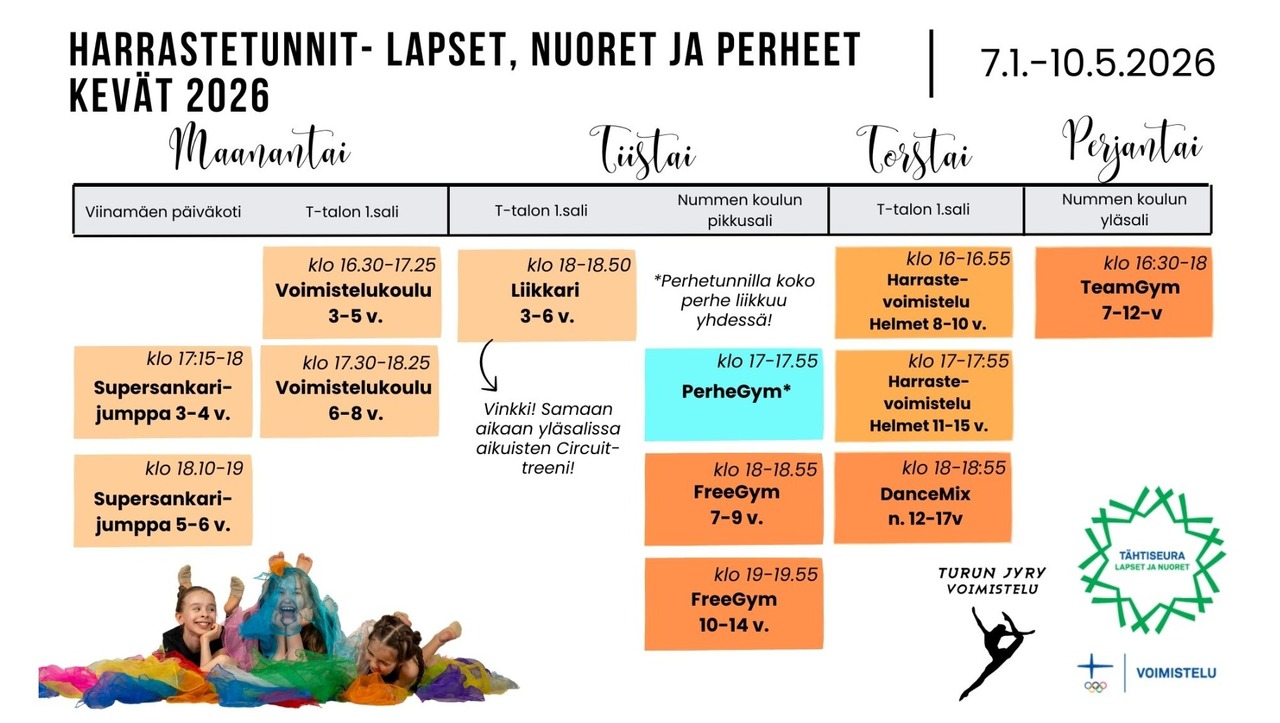 Featured image for “Harrasteliikunnan lasten, nuorten ja perheiden kevätkausi 2026”