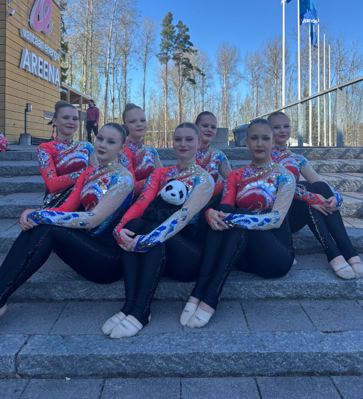 16–18-vuotiaiden joukkuevoimistelujoukkue Turku